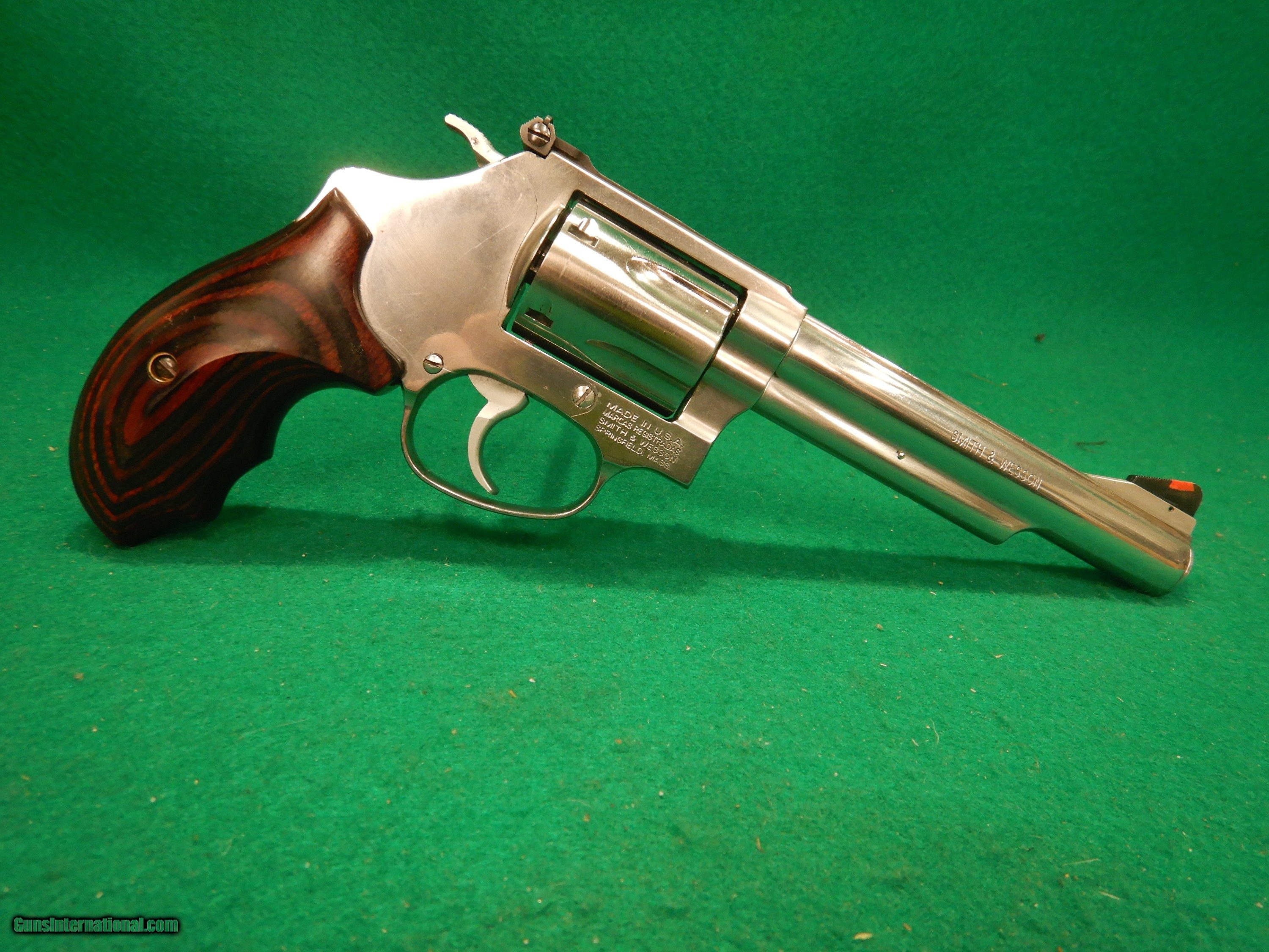 Smith Wesson Model 60 18 357 Magnum Factory Nickel Revolver For Sale