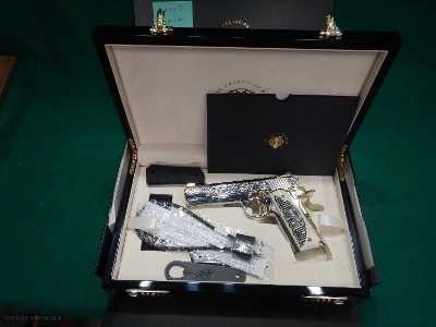 Kimber Aztec Temple Bursts 1911 Stainless II 38 Super New In Box