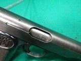 FN Model 1922 32 ACP WWII Waffen Stamped Pistol - 2 of 5