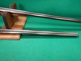 Merkel 280 EL/ 360 EL Boxlock 28 GA / 410 Shotgun Two Barrel Two Gauge Set With Relief Game Scene Engraving New - 7 of 20
