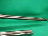 Merkel 280 EL/ 360 EL Boxlock 28 GA / 410 Shotgun Two Barrel Two Gauge Set With Relief Game Scene Engraving New - 5 of 20