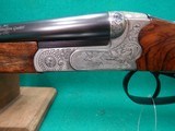 Merkel 280 EL/ 360 EL Boxlock 28 GA / 410 Shotgun Two Barrel Two Gauge Set With Relief Game Scene Engraving New - 13 of 20