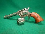 Colt Frontier Scout .22 LR / .22 Magnum Factory Nickel Revolver