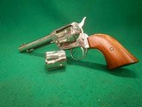 Colt Frontier Scout .22 LR / .22 Magnum Factory Nickel Revolver - 3 of 4