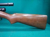 Winchester Model 74 .22 LR Rifle W/ Scope - 7 of 11