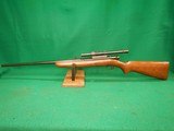 Winchester Model 74 .22 LR Rifle W/ Scope - 6 of 11
