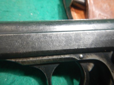 Walther PPK 7.65 (,32 ACP) Pre-war pistol Circa 1935 - Image 4 of 5