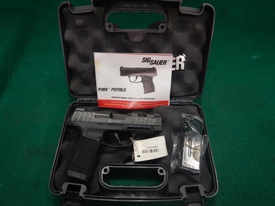 Sig Sauer P365XL Spectre 9mm Luger 3.7in Black Pistol - 12+1 Round - Image 1 of 4