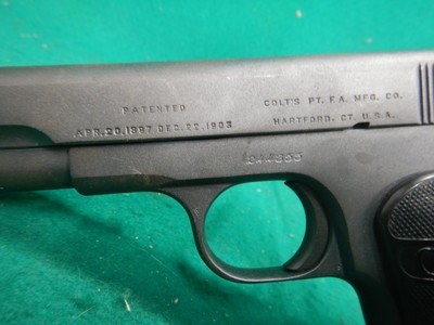 Colt Model 1903 Pocket Hammerless .32 ACP Pistol - Image 3 of 4