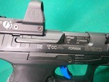 Walther Arms PPQ Q5 Match 9mm Semi Auto Pistol W/ Leupold Red Dot Sight - Image 5 of 8