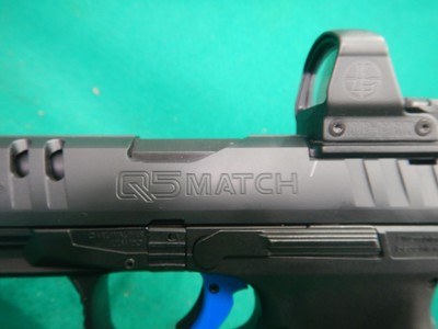 Walther Arms PPQ Q5 Match 9mm Semi Auto Pistol W/ Leupold Red Dot Sight - Image 4 of 8