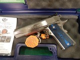 Colt Gold Cup Lite 1911 38 Super Semi Auto Pistol - 8+1 Rounds | 5