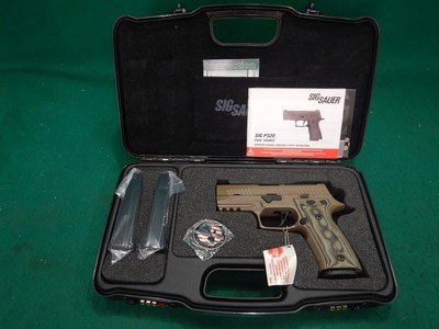 Sig Sauer P320 AXG Scorpion 9mm Optics Ready Striker-Fired Pistol New - Image 1 of 6