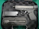 Glock G43 9MM Pistol W/ Threaded Barrel In Hard Case - Image 2 of 3