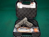 GLOCK 43XMOS FXD 5.5lb w/front rail Aus Trump2024 Crush Silv Distressed New - Image 1 of 3