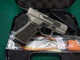 GLOCK 43XMOS FXD 5.5lb w/front rail Aus Trump2024 Crush Silv Distressed New - Image 3 of 3