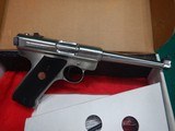 Ruger KMKIII6 .22LR Fixed Sights Stainless 6-inch 10115 - Image 2 of 3