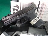 Ruger RXM 9MM 4in FNC Nitride/Gray Pistol - 15+1 Rounds New - Image 3 of 4
