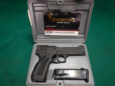 Browning BDM 9MM Double Action Pistol - Image 1 of 7