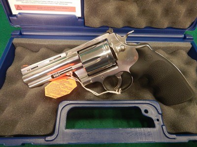 Colt Anaconda 44 Magnum 4.25in Stainless Revolver - 6 Rounds New - Image 2 of 4