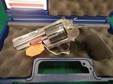 Colt Anaconda 44 Magnum 4.25in Stainless Revolver - 6 Rounds New - Image 2 of 4