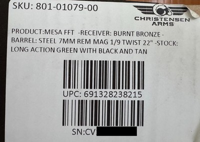 Christensen Arms Mesa FFT - 7mm Rem Mag - Image 8 of 8