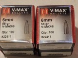 Hornady V-Max 6mm caliber .243 58 grains - 1 of 2