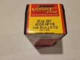 Barnes Varminator 22 cal .224 40 grain HPFB - 1 of 2