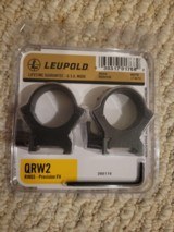 Leupold QRW2 30mm High matte rings - 2 of 2