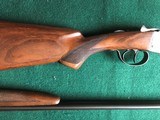 Ithaca Western SS double barrel .410 shotgun with 26" Long Range barrels, professionaly refinished stock - 7 of 14