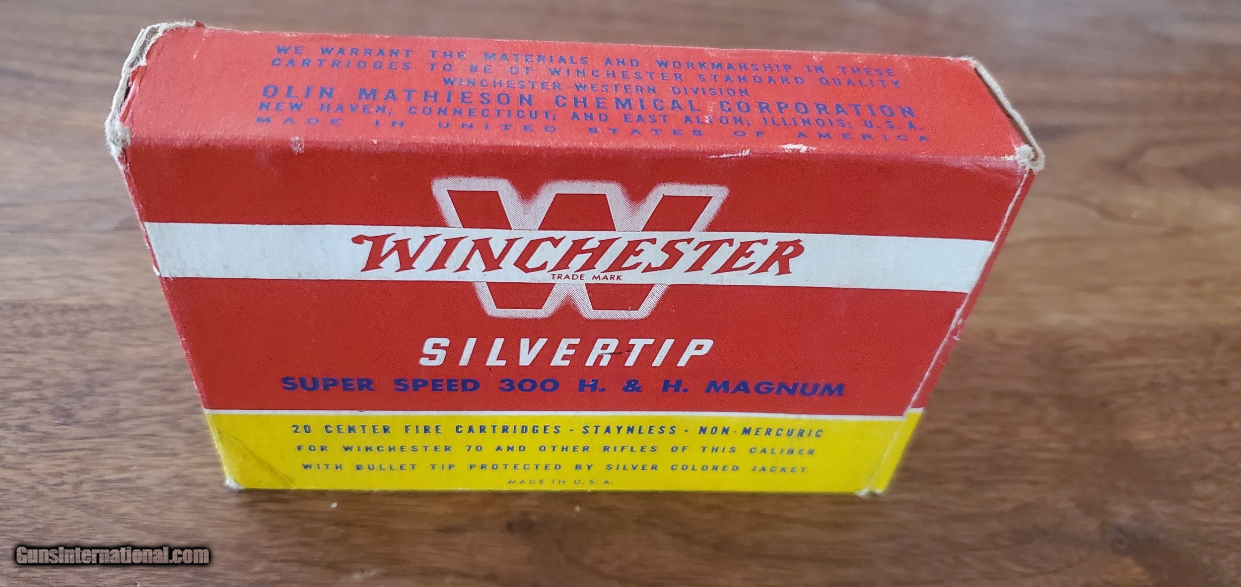 Winchester Silvertip 300 H&H Magnum 220 grain