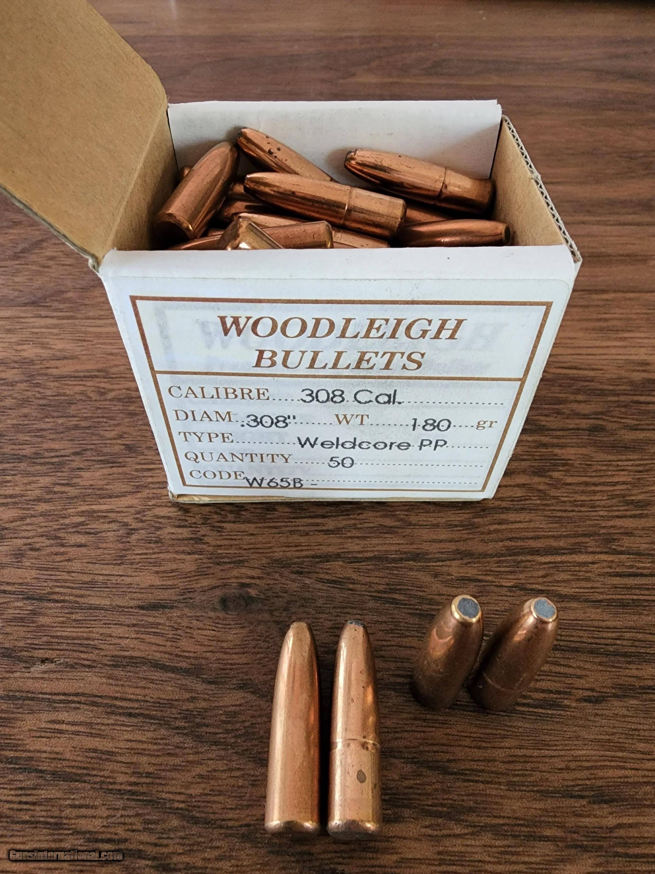 Woodleigh Weldcore 30 cal 180 grain
