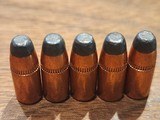 .257 Caliber 87 Grain Flat Nose Jacketed Bullets for 25-20