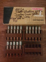 .458 Winchester Magnum 400 Grain Trophy Bonded tips in loaded Federal Premium Cartridges