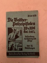 Walther PP, SA Dagger, German Manual, w/Capture Papers - 12 of 15