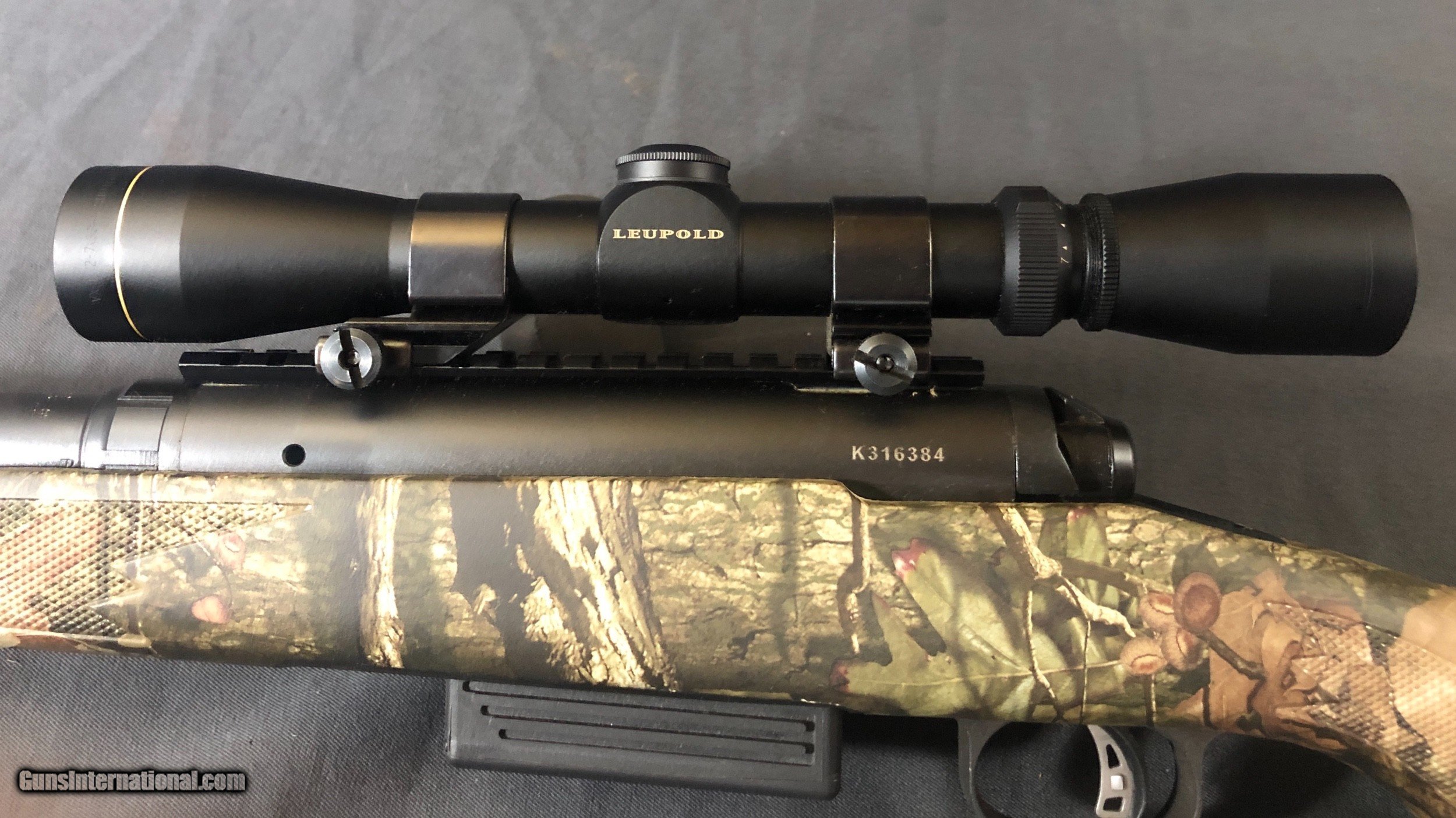 SOLD !!!! SAVAGE MODEL 220 20 GA SLUG CAMO WITH LEOPOLD SCOPE - PRICED ...