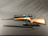 SOLD !!! THOMPSON CENTER COMBO .223 REM AND 17HMR WITH GREAT SCOPES - 2 of 18