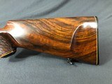 MAUSER MODEL 66 270WIN MANNLICHER UPGRADE WOOD DOUBLE SET TRIGGERS HORN TIP EXCELLENT - 3 of 21