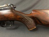 MAUSER MODEL 66 270WIN MANNLICHER UPGRADE WOOD DOUBLE SET TRIGGERS HORN TIP EXCELLENT - 4 of 21