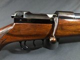 MAUSER MODEL 66 270WIN MANNLICHER UPGRADE WOOD DOUBLE SET TRIGGERS HORN TIP EXCELLENT - 7 of 21