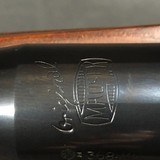 MAUSER MODEL 66 270WIN MANNLICHER UPGRADE WOOD DOUBLE SET TRIGGERS HORN TIP EXCELLENT - 14 of 21