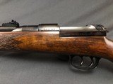 MAUSER MODEL 66 270WIN MANNLICHER UPGRADE WOOD DOUBLE SET TRIGGERS HORN TIP EXCELLENT - 2 of 21