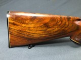 MAUSER MODEL 66 270WIN MANNLICHER UPGRADE WOOD DOUBLE SET TRIGGERS HORN TIP EXCELLENT - 8 of 21