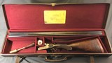 SOLD !!C.G. BONEHILL BOXLOCK EJECTOR 12GA WITH LEATHER MAKERS CASE EXCELLENT - 2 of 25