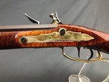 SOLD !!TENNESSEE VALLEY MANUFACTURING LANCASTER GRAND CUSTOM ORDERED FLINT LOCK 40CAL UNFIRED 1999 W/HARDCASE - 3 of 17