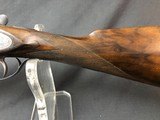 SOLD !!! JOSEPH LANG 12GA SIDELOCK EJECTOR TURN FLAP HAND DETACHABLE LOCKS RARE - 4 of 25