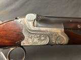 SOLD!!! CHRISTOPH FUNK 20GA O/U 1925 GAME ENGRAVED PREWAR - 6 of 25