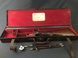 Sold!! E. M. REILLY 12GA HAMMERGUN WITH LEATHER MAKERS CASE LOTS OF CONDITION!!!! - 17 of 25