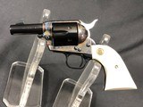 COLT SAA SHERIFF'S MODEL 3IN 44-40 ROYAL BLUE CASE COLOR CUSTOM SHOP SMOOTH IVORY GRIPS UNFIRED WITH BOX - 2 of 8