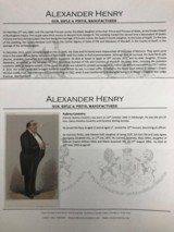 ALEX HENRY BEST FALLING BLOCK 450BPE 1874 WITH LETTER,BRASS,DIES,BULLETS AND MORE - 22 of 25
